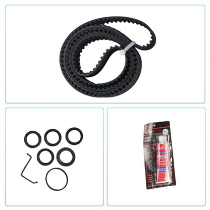 EJ251 EJ253 Engine Water Pump Timing Belt Kit Fits for Subaru Forester 99-05/ Impreza 99-05/ Legacy 1999/ Outback 00-05, Saab 9-2X 05-06 2.5L OE 13028-AA231 13073-AA080 13073-AA190