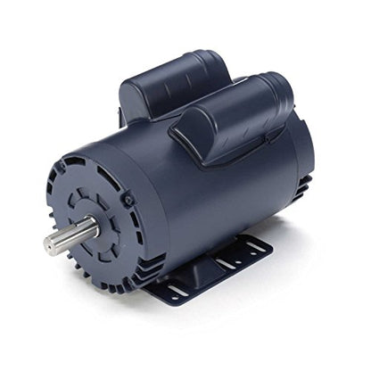 Leeson 120554.00 Compressor Duty ODP Motor, 1 Phase, 145T Frame, Rigid Mounting, 5HP, 3600 RPM, 230V Voltage, 60Hz Fequency