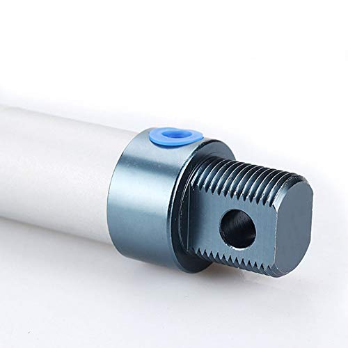 Beduan Pneumatic Mini Air Cylinder MAL 25 x 100 Screwed Piston Rod Dual Action 25mm Bore 100mm Stroke - size: MAL 25 X 100