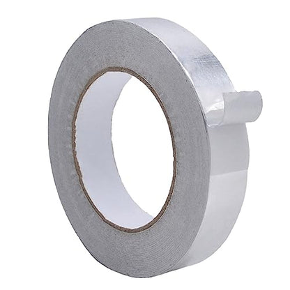 WOD Aluminum Foil Tape - 1 inch x 50 yd. Heat Shield Reflective Sealant Tape - Ideal for HVAC, Duct, Pipe, and Metal Insulation and Repair Home or Business Uses AFTR36 - size: 1 inch (24mm)