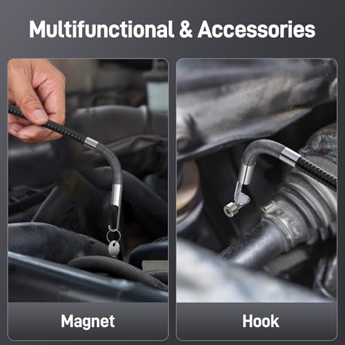 Teslong USB-C Two-Way Articulating Borescope for Home & Auto Inspection