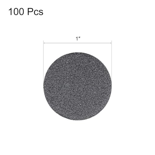 1-Inch Wet or Dry Sandpaper Sanding Paper disc Sanding Discs 180 Grit 100 Pcs - size: 100Pcs 1-inch 180 Grit