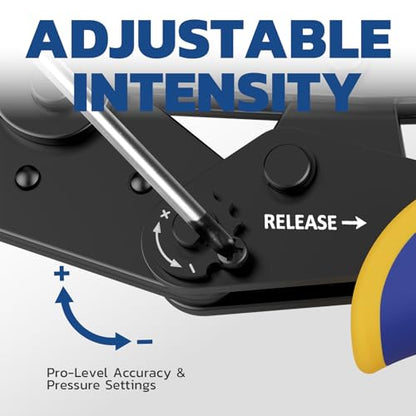 haisstronica Crimping Tool for Non-Insulated Terminals, AWG 22-8, HS-7327