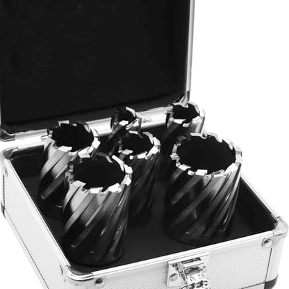 6Pcs Annular Cutter Set 7/8"- 2" with 3/4 Inch Welded Shank - size: 2" cutting depth, style: 6Pcs