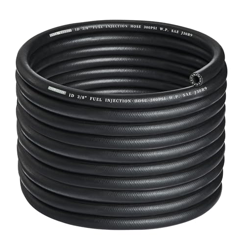 EVIL ENERGY 3/8'' Fuel Line Hose Fuel Injection Hose SAE 30R9 300PSI 25FT - size: 3/8 25FT