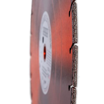 Diamond Extreme 14 Inch Metal Cutting Diamond Blade, Heavy-Duty Vacuum-Brazed Cut Off & Rescue Saw Blade, 1"-20mm Arbor for Rebar, Steel, Stainless Steel & Pipe - size: 14 Inch