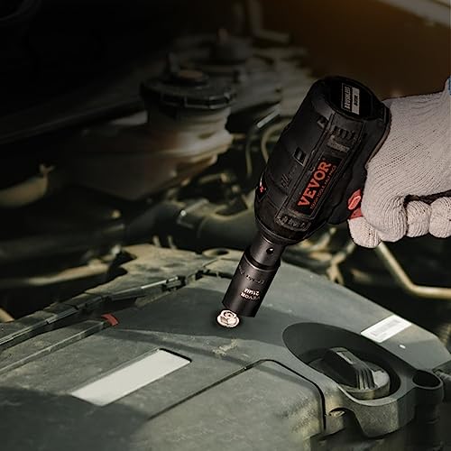 VEVOR 1/2" Drive Impact Socket Set, 13 Piece Deep Socket Set Metric 10-24mm, 6 Point CR-V Alloy Steel for Auto Repair, Easy-to-Read Size Markings, Rugged Construction, Includes Storage Case - size: 1/2" 13PCS