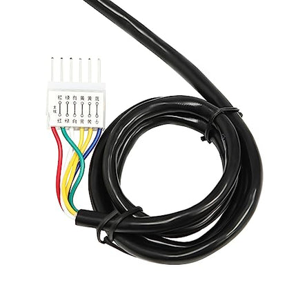 Worm Gear Motor Speed Controller, 120W 6W AC 110V Industrial Reducer Gearbox Electric Reduction Ratio 30:1 Governor 60RPM High Torque Speed 1650rpm Shaft Bore Diameter 14mm Self-Locking and Power Off