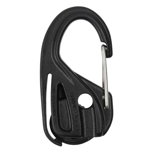 Nite Ize CamJam Cord Tightener - Adjustable Rope System for Camping & Hiking Gear - Carabiner Clip & Cam-Locking Mechanism - Rotatable Cam Design - Lightweight & Durable - Cord Tightener 4-Pack