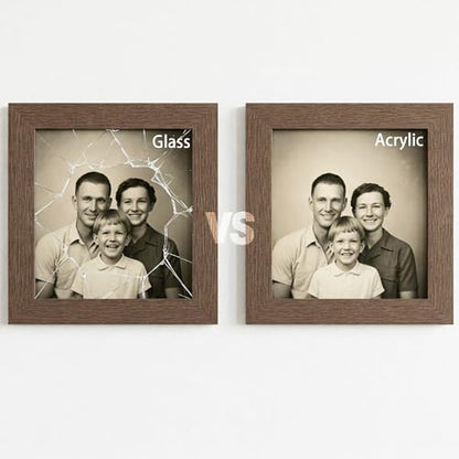 5 Pack 7"x7" Plexiglass Panels 3mm (1/8") Thick Transparent Acrylic Sheets with Protective Film for Picture Frame Art Design, DIY Craft, Signage, Display, and Home Projects (5, 7"x7" 3mm) - size: 7"x7" 3mm