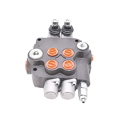 2 Spool Hydraulic Directional Double Acting Control Valve