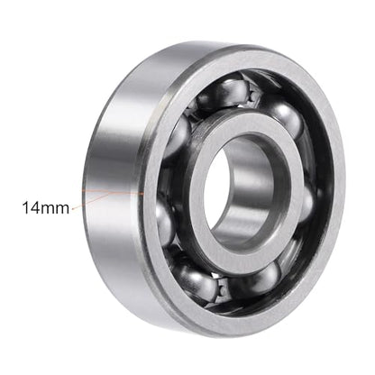uxcell 6303 Deep Groove Ball Bearings 17x47x14mm Chrome Steel, Open Type - size: 17x47x14mm