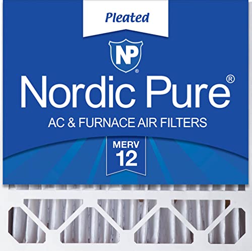 Nordic Pure 20x20x5 Honeywell/Lennox Replacement MERV 12 Air Filter 1 Pack - style: MERV 12