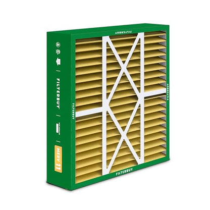 Filterbuy 16x20x5 Air Filter MERV 11 Pet & Allergy Defense (4-Pack) - size: 16x20x5