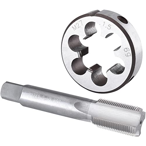 Burkit M27 X 1.5 Tap and Die Set Right Hand - size: M27x1.5