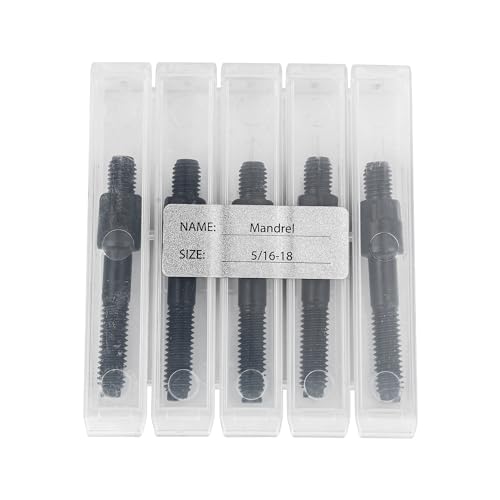 5/16-18 Mandrel 5pcs Replacement Rod for HPS6312 Air Hydraulic Rivet Nut Tool - style: 5/16-18 Pack5