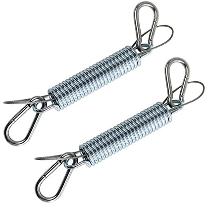 2 Pack Heavy Duty Swing Springs, 700LB Stainless Steel Porch Swings Kit