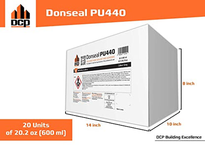 DCP Donseal PU440 Concrete Sealant 20 fl.oz. Box of 20 Units with Sausage Caulk Gun