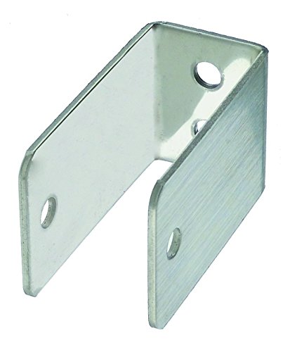 Harris Hardware 11929 Extra Long U Bracket Stamped Stainless Steel 1-Inch Panel Thickness 2-1/2-Inch Bracket Stamped Stainless Steel Height 1-1/4-Inch Base Length 1-1/2-Inch Base Width, - color: U Bracket-Extra Long, size: 1 in. Panel Thickness