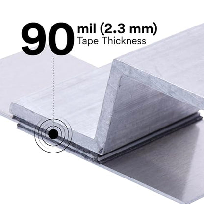 3M VHB Tape 4991, 3/8" x 5 yards, Gray, Double-Sided, Permanent, High Strength, Long-Term Durability