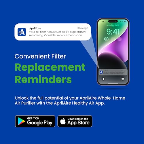 AprilAire 910 Replacement Filter for AprilAire Whole House Air Purifiers - MERV 11, Clean Air & Dust, 25x20x4 Air Filter (Pack of 1) - style: Healthy Air 11