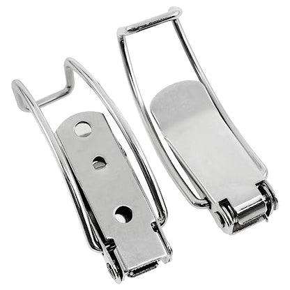 Xhziy 4 Pack Spring Loaded Toggle Latch, 3.35 Inch Catch Hasp Clamp