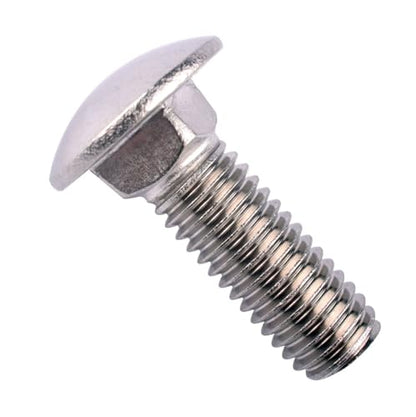 1/4-20 x 1-1/2" Carriage Bolts Screws, Round Head Square Neck, 304 Stainless Steel 18-8, UNC Coarse Fully Thread, Quantity 20Pcs - size: 1/4-20 x 1-1/2" (20 Pcs)