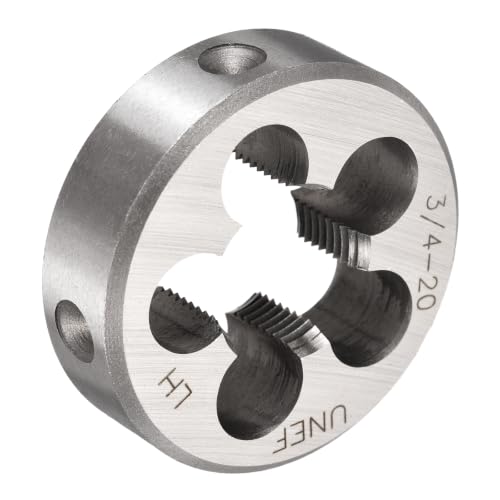 3/4"-20 UNEF Round Threading Die Left Hand Alloy Steel - size: 3/4"-20 UNEF