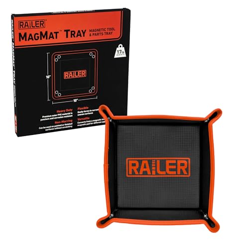 10x10 Magnetic Tool Mat Parts Tray Flexible Heavy Duty Non Slip Magnet Pad - style: Magnetic Tray