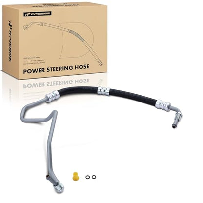 A-Premium Power Steering Pressure Hose Line Assembly, Pump to Gear/Rack