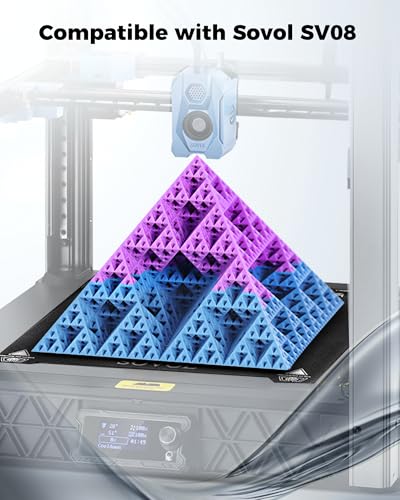 Sovol SV08 Flexible Steel Platform with PEI Surface 355x355mm - style: For SV08