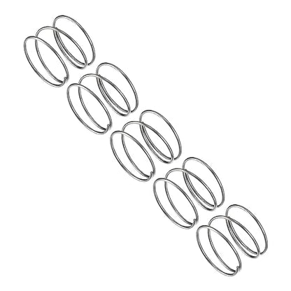 uxcell 5Pcs Compression Spring 304 Stainless Steel 20mmOD,1mmWD,15mmFL - size: 1.0mmx20mmx15mm