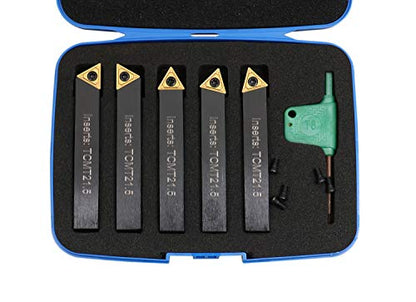 Accusize Indexable Turning Tool, 3/8 in, 2380-5062 - size: 3/8 inch