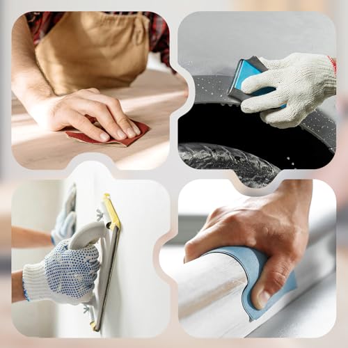 20PCS Sand Paper 360 Grit Sandpaper Sheets, 9 x 3.6 Inch Wet Dry Sandpaper Sheets, Sand Paper for Metal, Wood Furniture, Automotive and Crafts - color: K-360 Grit 20pcs