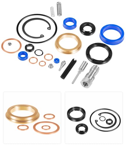 129883-SUPER Seal Kit Compatible with BT L2000 L2000-U L2300 L2300-U Manual Pallet Jacks, Hydraulic Unit Rebuild Repair Kit Includes U-Cups, O-Rings, Scrapers, Springs & Release Components
