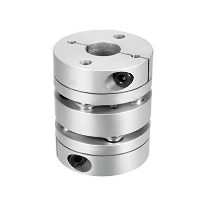 uxcell 14mmx16mm Clamp Tight Motor Shaft 2 Diaphragm Coupling Coupler - size: 14-16mm