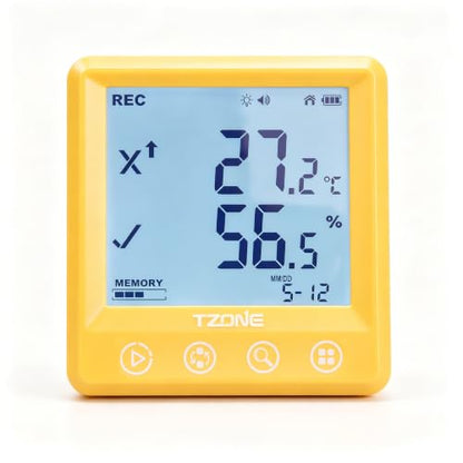 Tzone Bluetooth Temperature Humidity Data Logger USB with Dew Point Logging