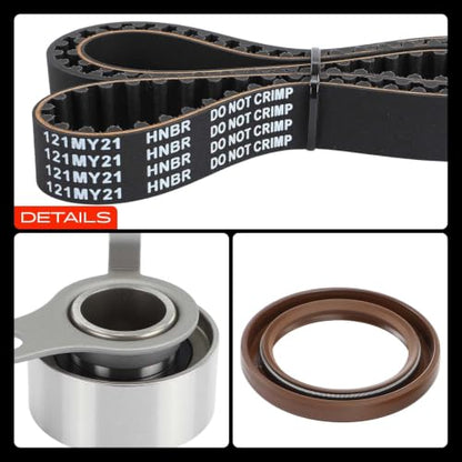 A-Premium Engine Timing Belt Kit Compatible with Toyota, Geo, DOHC 1.8L