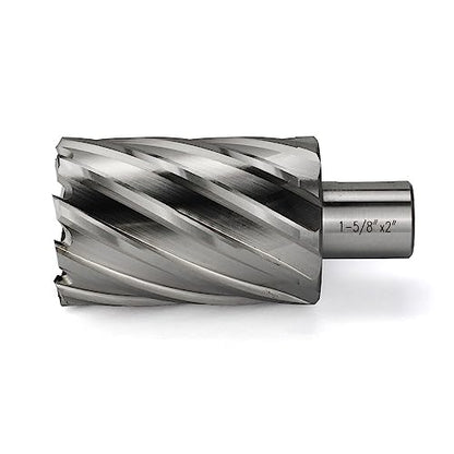 Annular Cutter JESTUOUS 3/4 Inch Weldon Shank 1-5/8 Cut Dia 2 Cut Depth