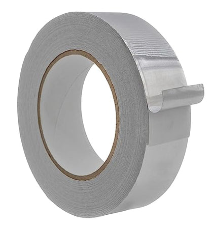 WOD Aluminum Foil Tape - 1.5 inch x 50 yd. Heat Shield Reflective Sealant Tape - Ideal for HVAC, Duct, Pipe, and Metal Insulation and Repair Home or Business Uses AFTR36 - size: 1.5 inch (36mm)