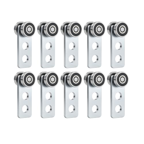 2 Wheel Trolley Assembly Rollers.Bearing Trolley Assembly.The top of the Trolley has Room for Set Screws, Allowing the use of a 1-5/8" high Strut Channel - style: E-2Wheel Trolley 10pcs