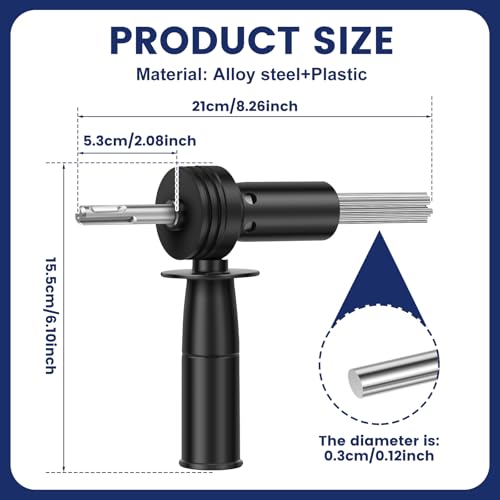 Electric Needle Scaler SDS Plus Attachment with Handle Needle Scaler