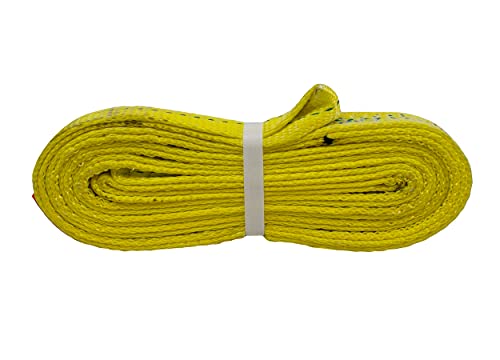 Kennedy Wire Rope & Sling Co. 1" x 8' 2-Ply Twist Eye Polyester Lifting Sling (Various Sizes in Listing) Made in The USA - color: 1" 2-Ply Twist Eye (Type 4), size: 1" x 8'