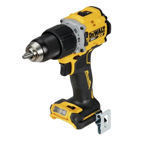 DEWALT 20V MAX Hammer Drill, 1/2", Cordless and Brushless, Compact with 2-Speed Setting, Bare Tool Only (DCD805B), Special Feature Variable Speed - style: 20V MAX