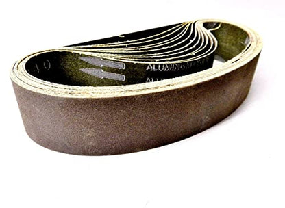 6" x 1-1/2" Abrasive Sanding Belt Aluminum Oxide 150 Grit for Expanding Drum Sander Set of 10 Belts