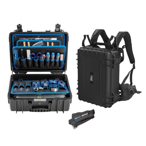 B&W INTERNATIONAL Jet 5000 Outdoor Tool Case with Pocket Tool Boards, Black - size: JET 5000 - Large Rugged Case