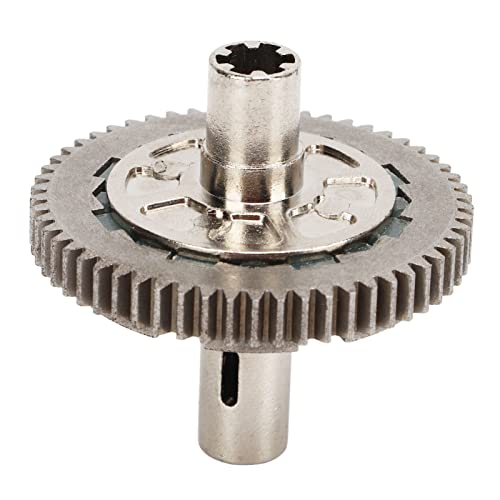 57 Tooth 0.8 Mod Slipper Set Metal Steel Slipper Clutch Spur Gear Compatible with Arrma 1/10 Granite and 1/8 RC Cars for Smooth Drivetrain Upgrades Silver