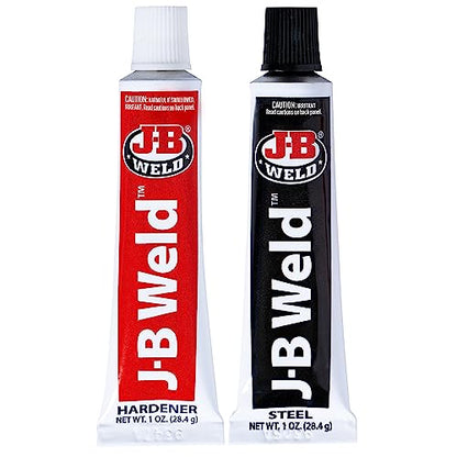 J-B Weld 8265S Cold Weld Steel Reinforced Epoxy with Hardener, 2 oz (1)