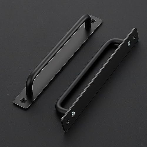 Ravinte Barn Door Handles 2 Pack Sliding Door Pulls, 7.5 in Hole Centers - size: 7.5 in Hole Centers