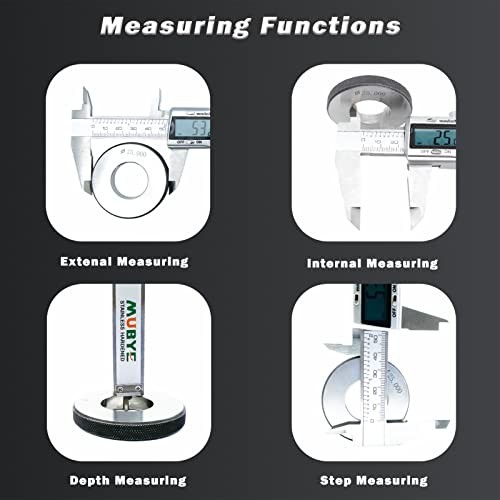 Digital Caliper Micrometer Measuring Tool, 6 Inch /150mm